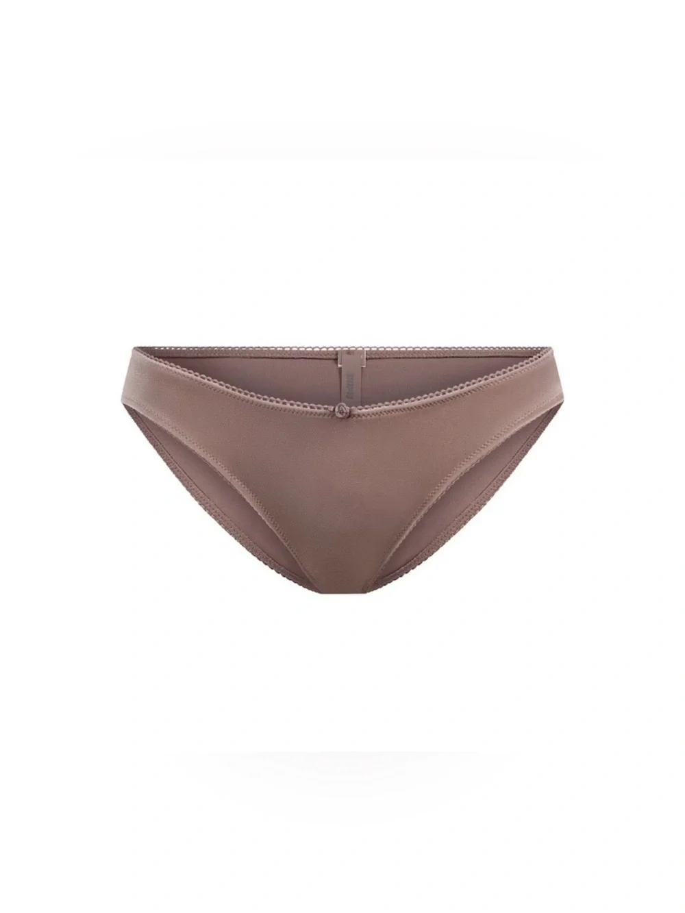 SKIMS VELVET SWIM BIKINI BOTTOM STYLE: BB-BRF-8260W COLOR: UMBER SIZE: 3X
